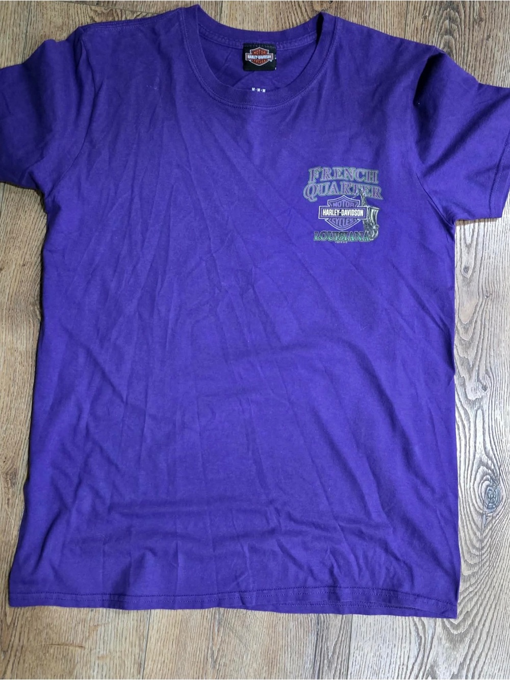 Harley-Davidson Purple Short Sleeve Graphic Tee